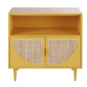 Cómoda compatible con cambiador con 2 cajones en amarillo,…