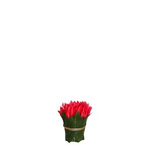 Composición de crisantemos artificiales rosas h9