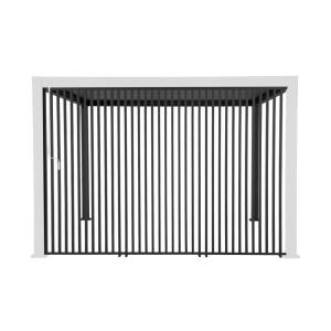 Conjunto de 3 persianas verticales de 130cm para pérgola bi…