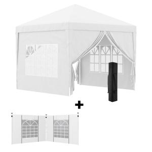 Conjunto de carpa 295x295x258 cm blanco