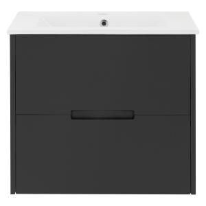 Conjunto de muebles de baño gris   lavabo 61cm