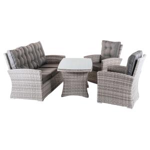 Conjunto de sofás sofa 3 plazas, 2 sofás individuales y mes…