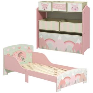 Conjunto para niños 143x77x60 cm rosa