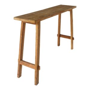 Consola de teca l90cm - madera clara