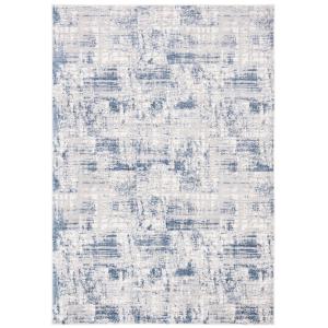 Contemporáneo azul/gris alfombra 160 x 230