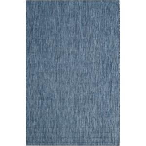 Contemporáneo azul marino alfombra 120 x 170