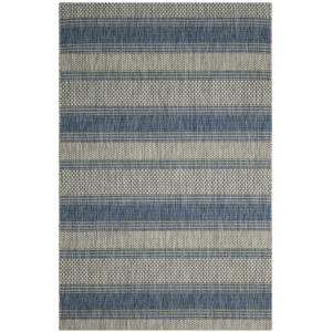 Contemporáneo gris/azul marino alfombra 200 x 290