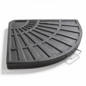 Contrapeso para sombrilla en metal negro