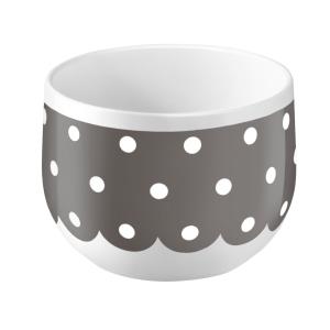 Copa de aperitivo (juego de 6) porcelena gris