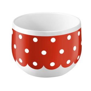 Copa de aperitivo (juego de 6) porcelena rojo