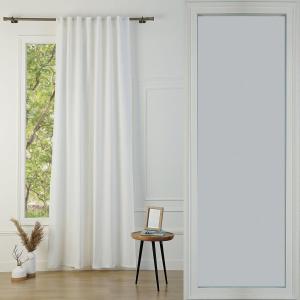 Cortina cinta fruncidora lino blanco 140x260