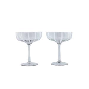 Cristal blanco en vidrio Ø11,5xH14cm
