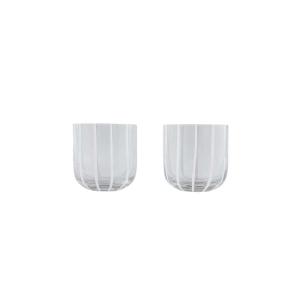 Cristal blanco en vidrio Ø8xH8,2cm