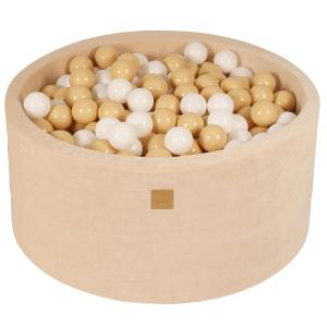 Crudo piscina de bolas: blanco/beige h40