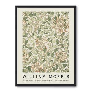 Cuadro art nouveau i, marco negro, 50x70 cm