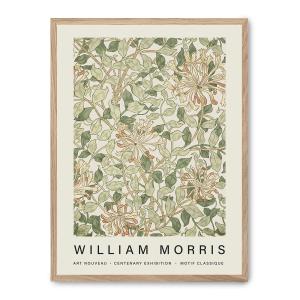 Cuadro art nouveau i, marco premium chapado en roble, 30x40…