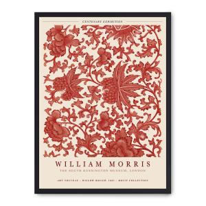 Cuadro art nouveau iii, marco negro, 30x40 cm