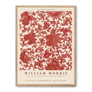 Cuadro art nouveau iii, marco premium chapado en roble, 30x…