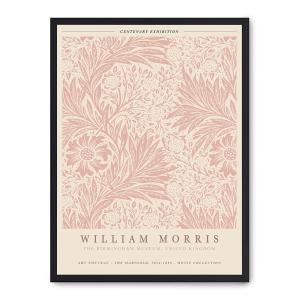 Cuadro art nouveau iv, marco negro, 50x70 cm