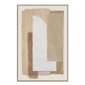 Cuadro azul de madera 83x4x123cm