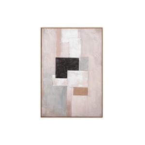 Cuadro blanco de madera 80x4x120cm