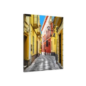 Cuadro calle de españa impresión sobre lienzo 40x60cm