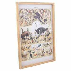 Cuadro de tela impresa con marco de madera Multicolor 40x60…