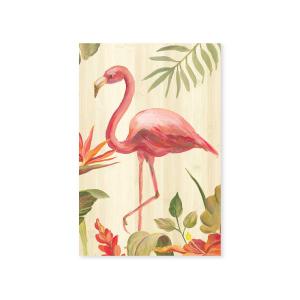 Cuadro flamenco rosa tropical impresión sobre lienzo 30x45c…