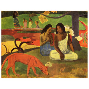 Cuadro lienzo - Arearea - Paul Gauguin - 60x75cm