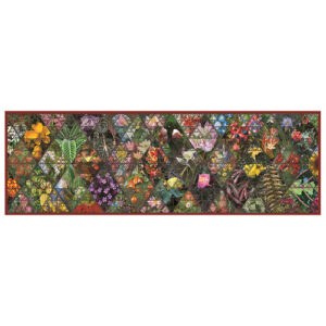 Cuadro lienzo - Botánica - Maria Rita Minelli - 120x40cm