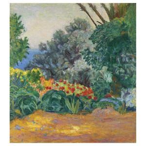 Cuadro lienzo - Coin de Jardin Fleuri - Pierre Bonnard - cm…