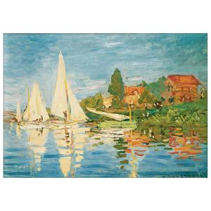 Cuadro lienzo - de Regata en Argenteuil - Claude Monet - cm…