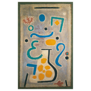 Cuadro lienzo - Die Vase (El Jarrón) - Paul Klee - 50x80cm