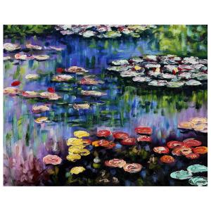 Cuadro lienzo - El Estanque Con Nenúfares - Claude Monet -…