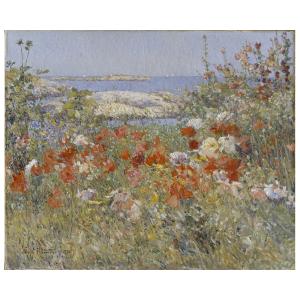 Cuadro lienzo - El Jardín de Celia Thaxter - Childe Hassam…