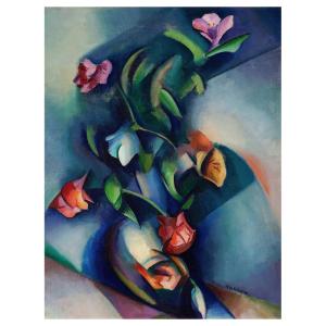 Cuadro lienzo - Flores Sincromáticas - W. H. Kemble Yarrow…
