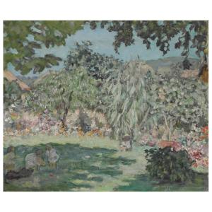 Cuadro lienzo - Jardin en Dauphine - Pierre Bonnard - cm. 5…