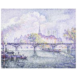 Cuadro lienzo - Le Pont Des Arts - Paul Signac - cm. 50x60
