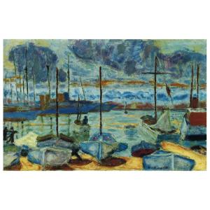 Cuadro lienzo - Le Port de Cannes - Pierre Bonnard - cm. 40…