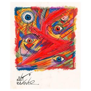 Cuadro lienzo - Lust - Karl Wiener - Decoración Pared cm. 4…