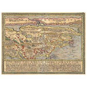 Cuadro Lienzo - Mapa Antiguo No. 1 cm. 80x100