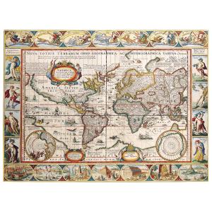 Cuadro Lienzo - Mapa Antiguo No. 31 cm. 40x50