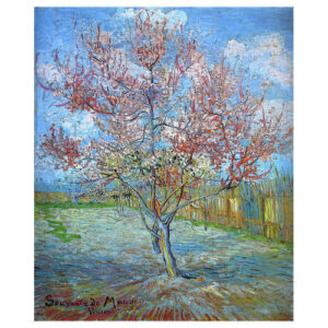 Cuadro lienzo - Melocotonero en Flor - Vincent Van Gogh - 6…
