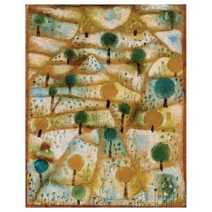 Cuadro lienzo - Pequeño Paisaje Ritmico - Paul Klee - cm. 5…