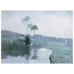 Cuadro lienzo - Primavera - John Henry Twachtman - cm. 60x80