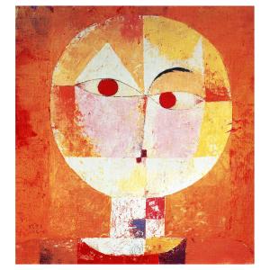 Cuadro lienzo - Senecio - Paul Klee - cm. 80x90