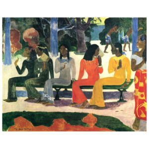 Cuadro lienzo - Ta Matete - Paul Gauguin - 50x60cm