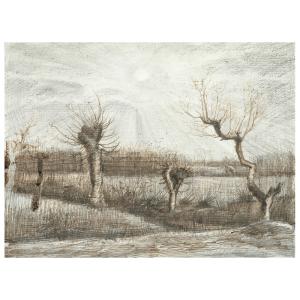Cuadro lienzo - Tetards (Pollards) - Vincent Van Gogh - cm.…