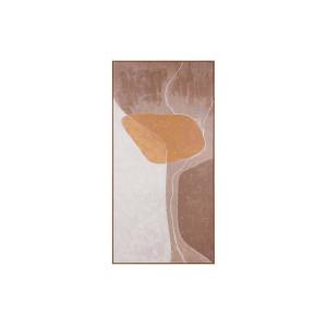 Cuadro marron de madera 90x4x180cm