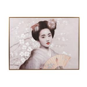 Cuadro multicolor de madera 120x4x90cm